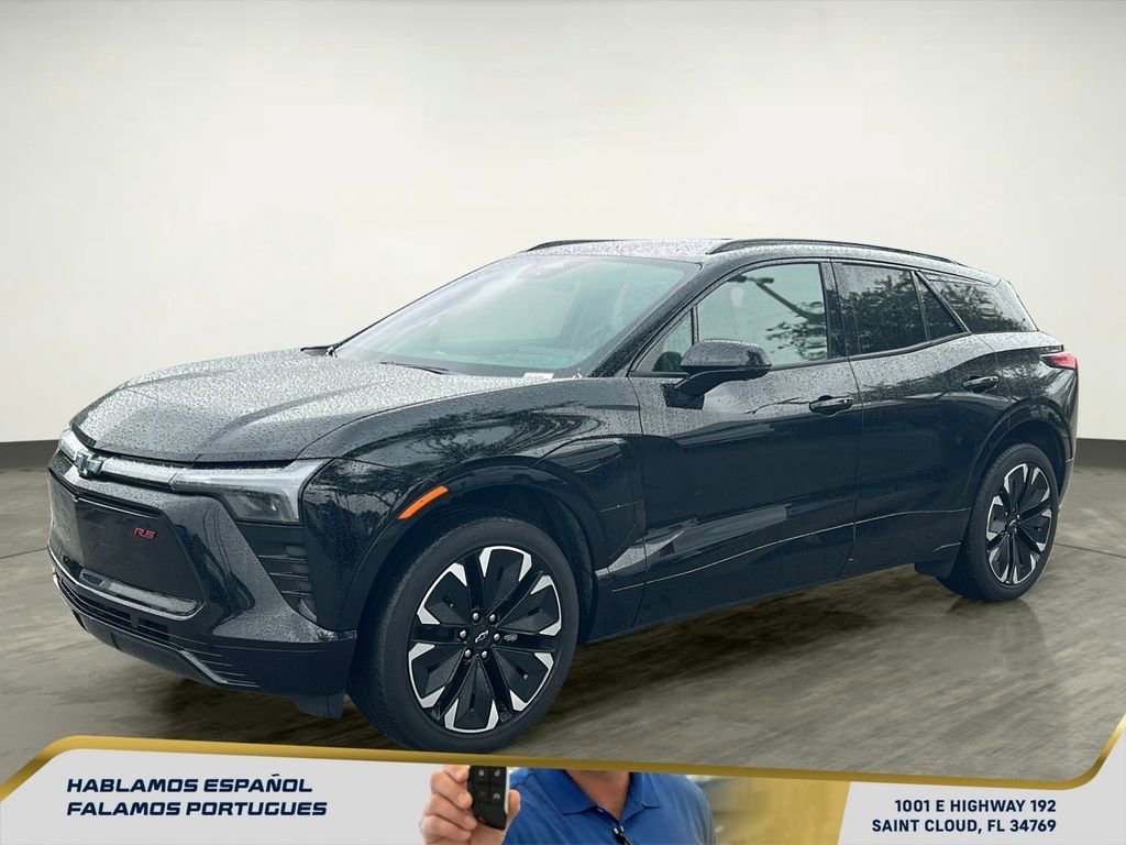 Used 2025 Chevrolet Blazer EV RS with VIN 3GNKDJRJ3SS106458 for sale in St. Cloud, FL
