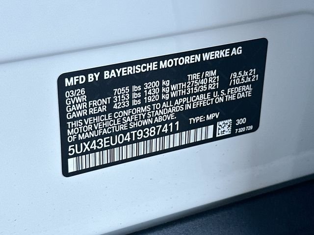 New 2026 White BMW xDrive50e image 27