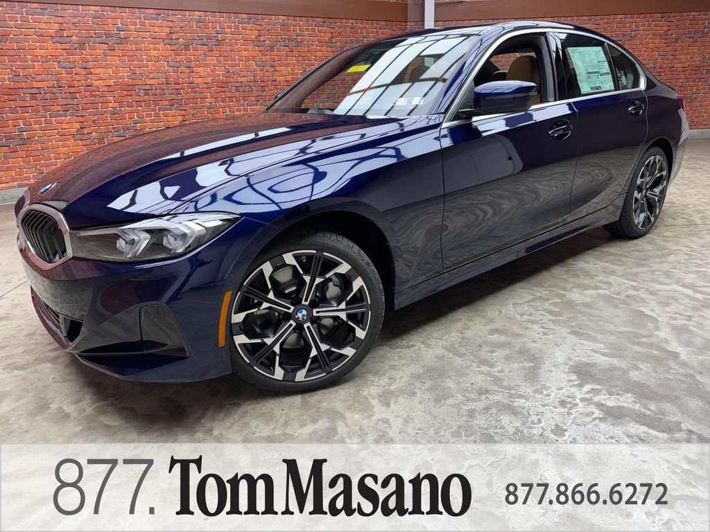 New 2026 Blue BMW 330i xDrive image 1