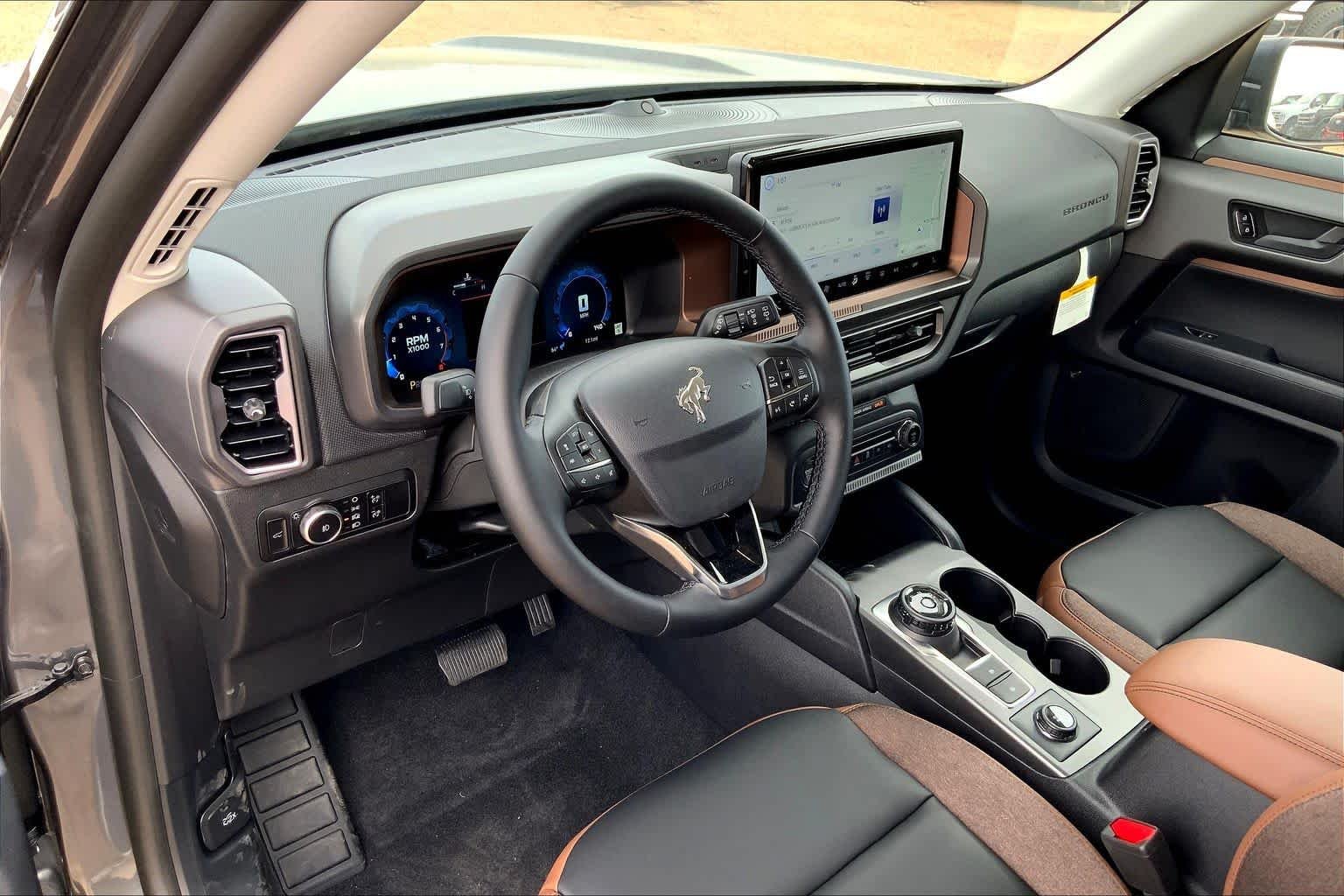 New 2025 Carbonized Gray Metallic Ford Outer Banks® image 8