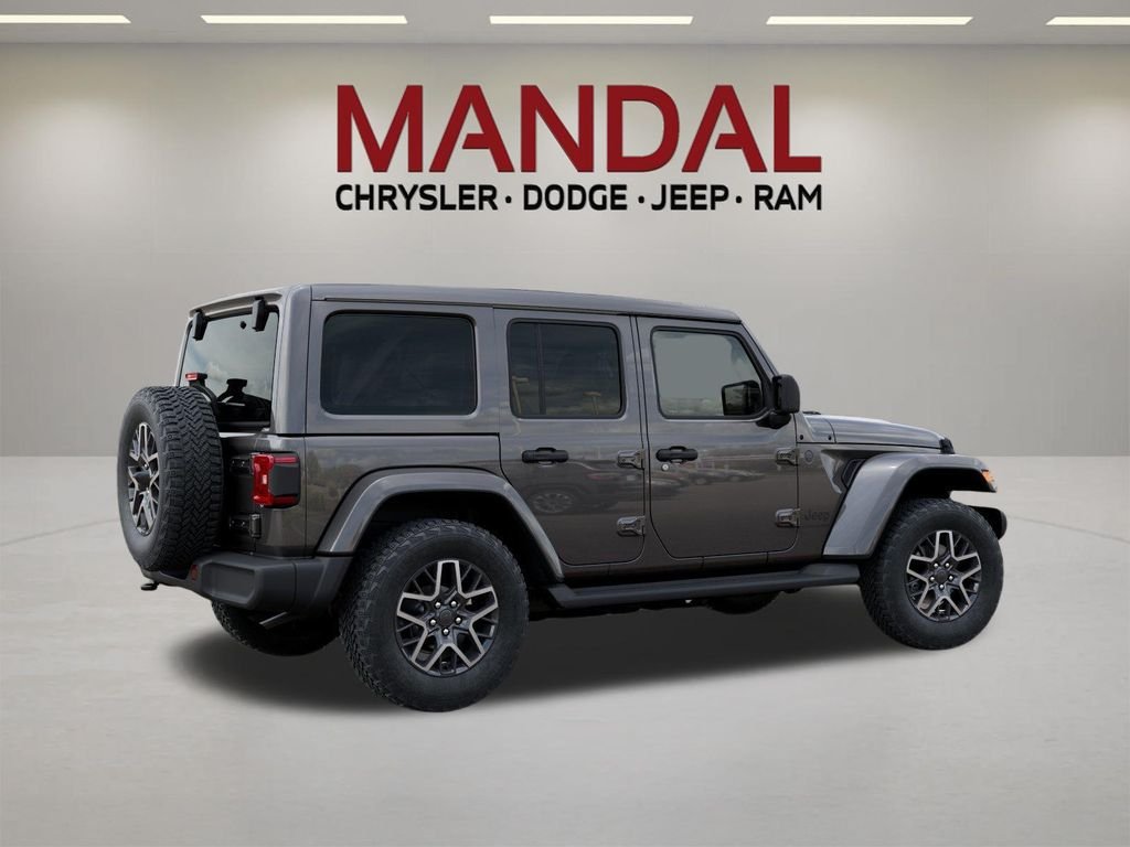 New 2026 Granite Crystal Metallic Clear-Coat Exterior Paint Jeep Sahara image 4