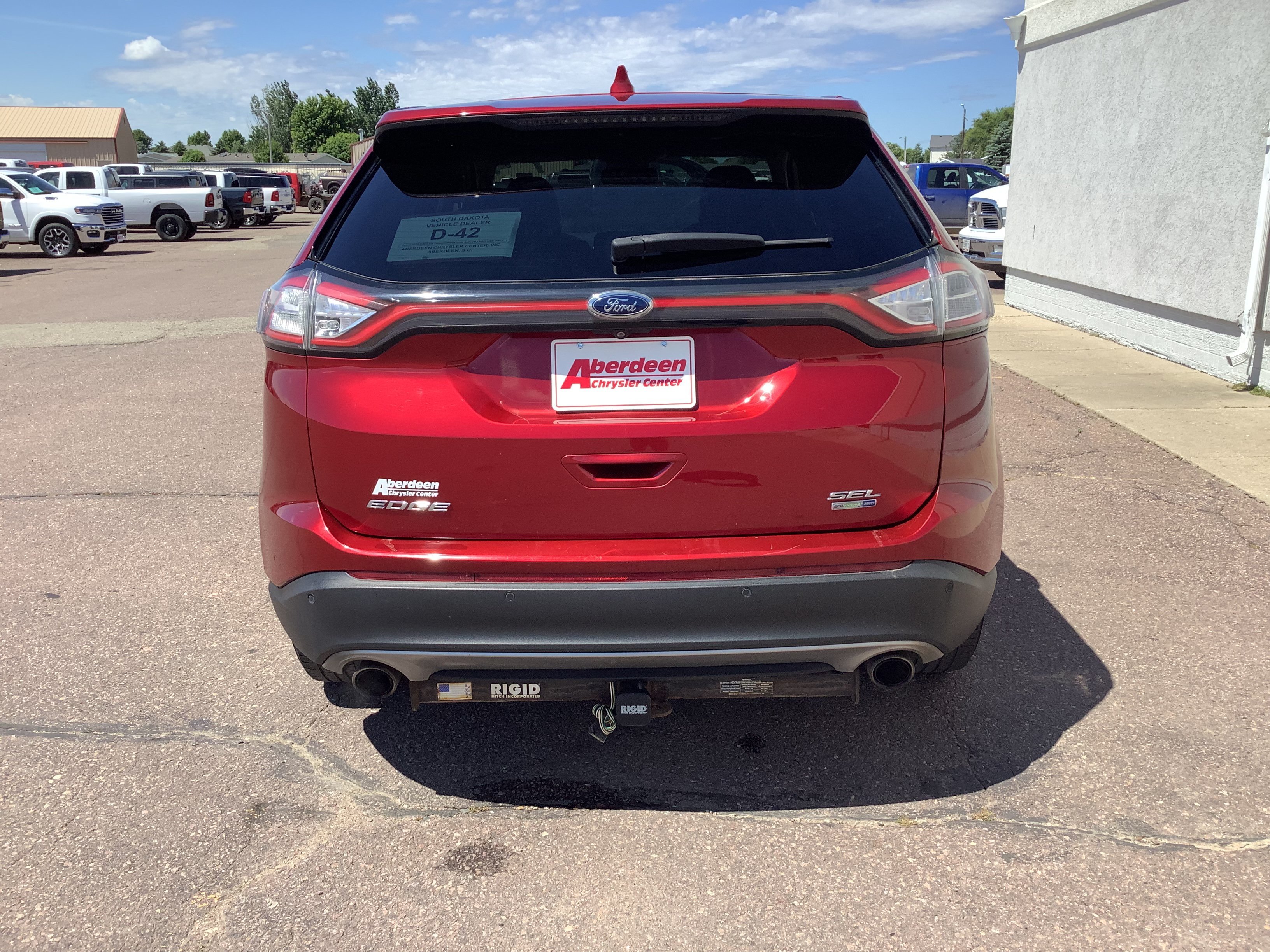 Used 2018 Red Ford SEL image 6