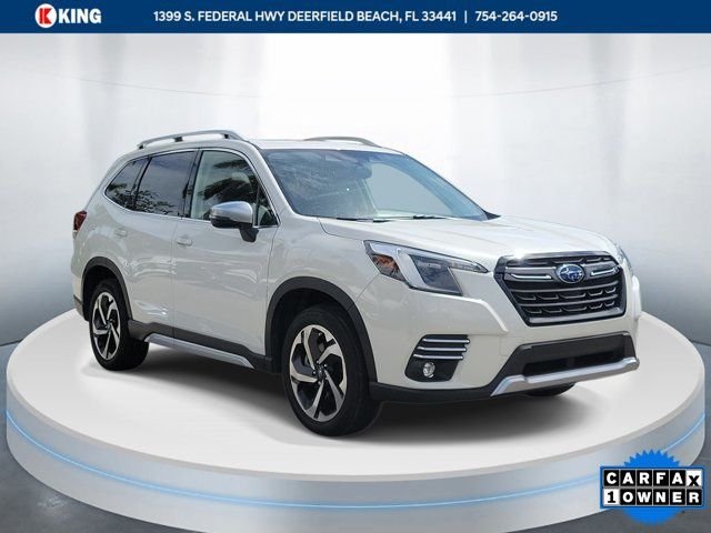 Used 2023 White Subaru Touring image 1