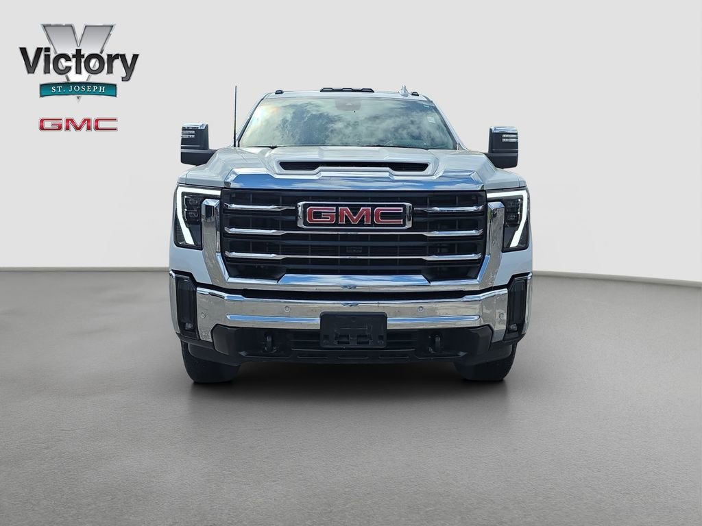 Used 2025 GMC Sierra 2500HD SLT with VIN 1GT4UNE7XSF256042 for sale in Kansas City