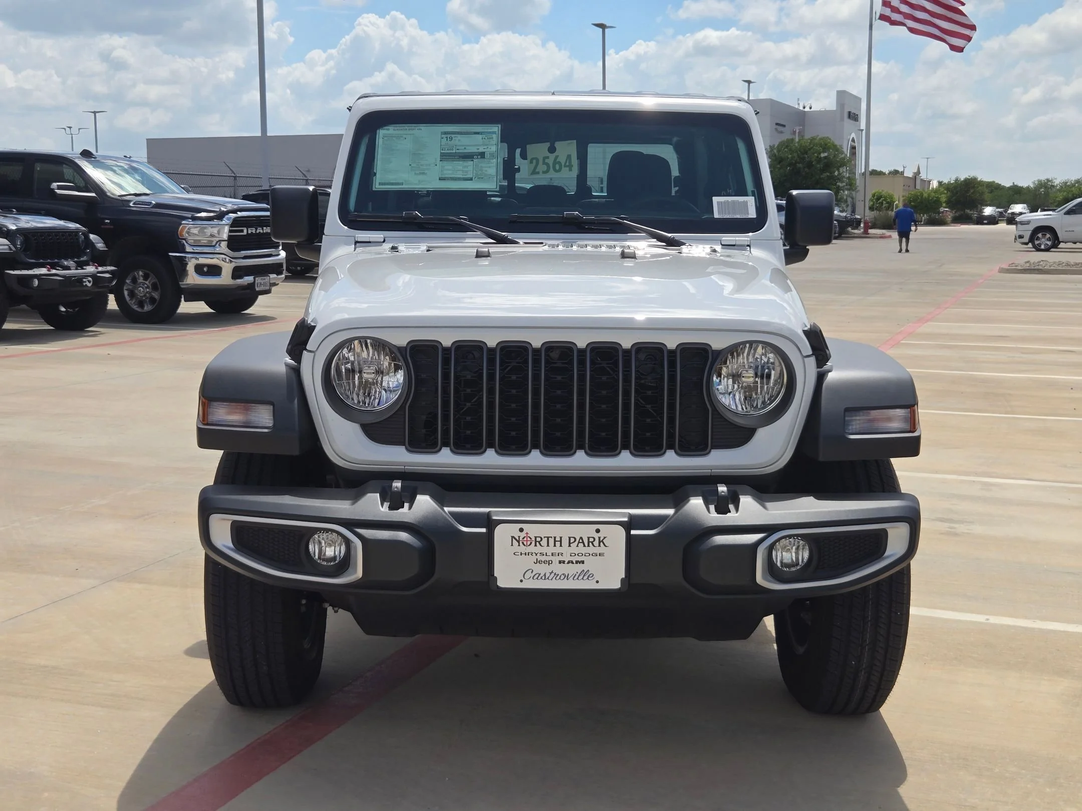 New 2026 Bright White Clearcoat Jeep Sport image 8