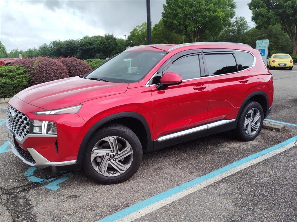 Used 2022 Calypso Red Hyundai SEL image 1