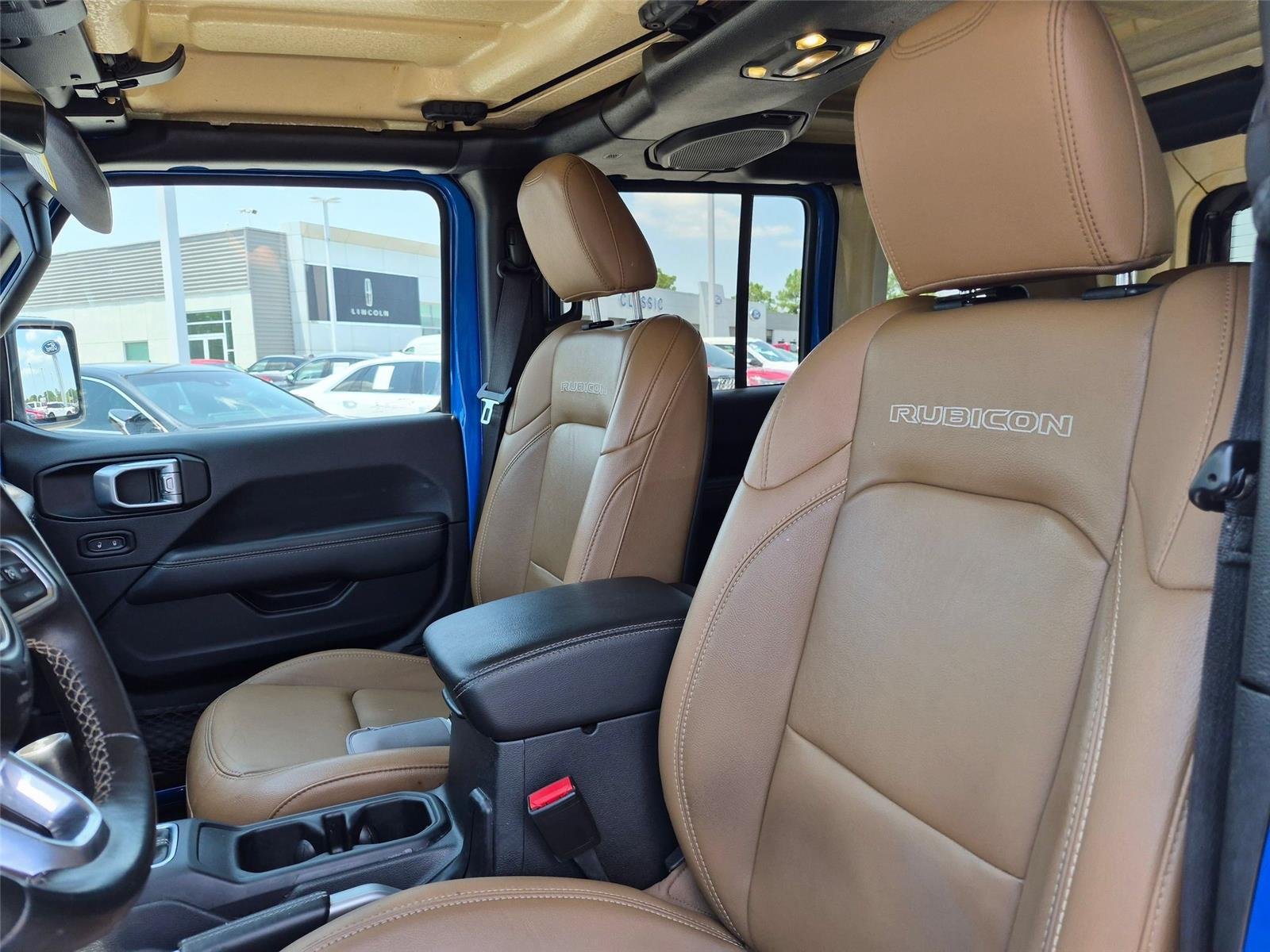 Used 2021 Hydro Blue Pearlcoat Jeep Unlimited Rubicon image 13