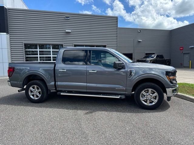 Used 2024 Carbonized Gray Metallic Ford XLT image 3