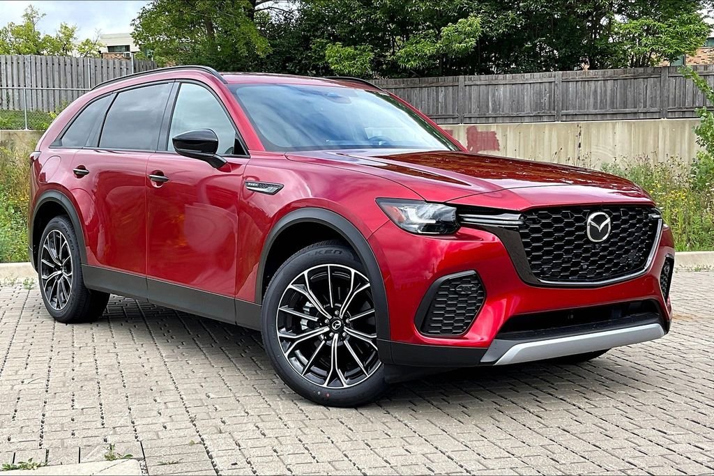 Used 2025 Red Mazda Premium Plus image 2