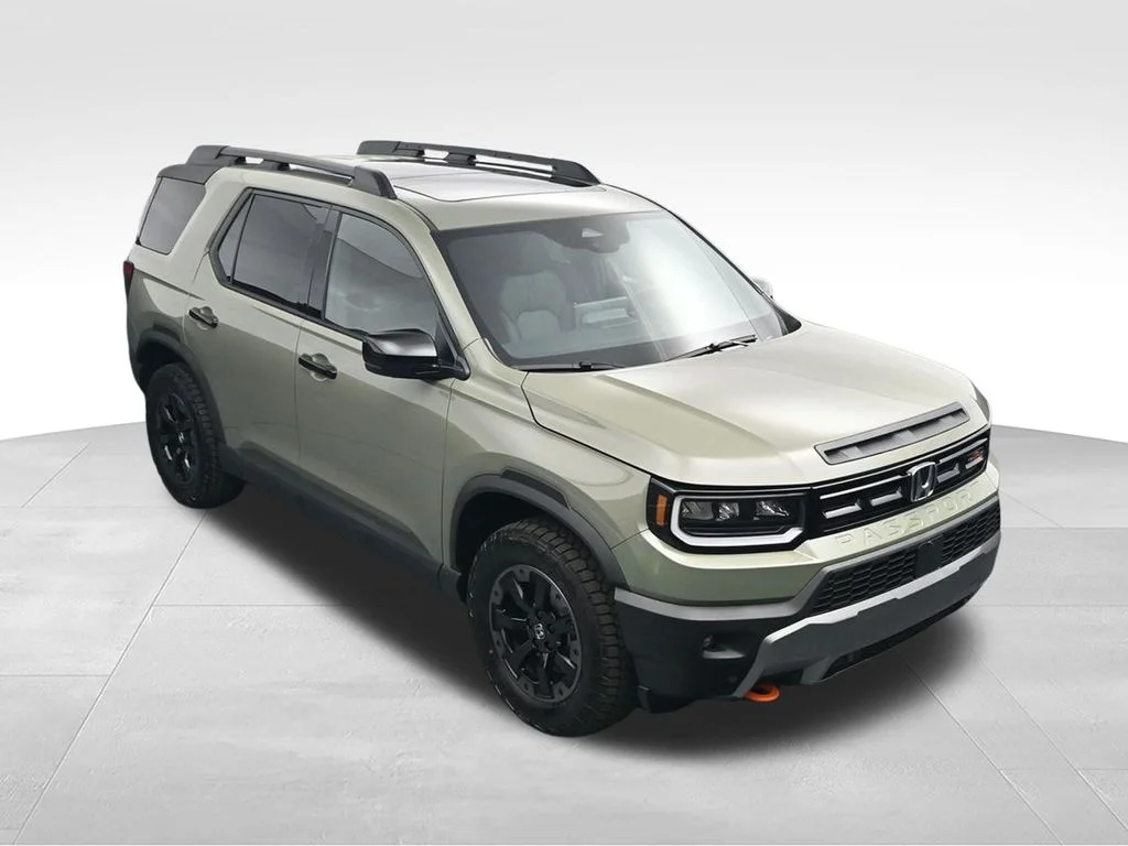 New 2026 Ash Green Metallic Honda TrailSport Elite image 18