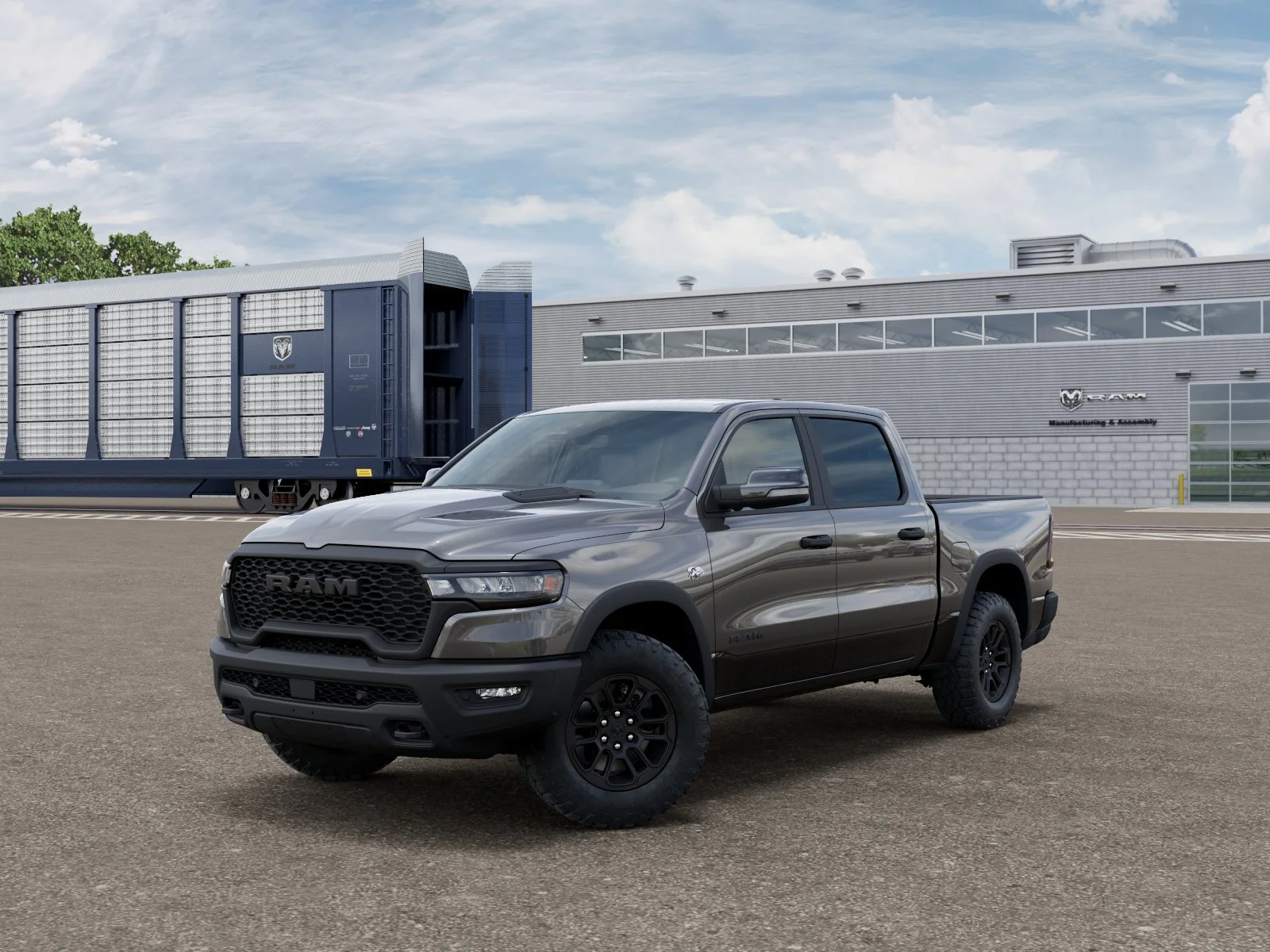 New 2026 Granite Crystal Metallic Clear-Coat Exterior Paint RAM REBEL image 1