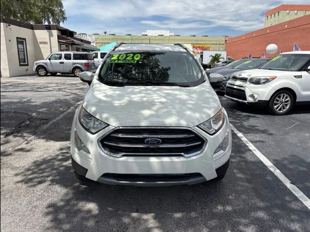 Used 2020 White Ford Titanium image 7