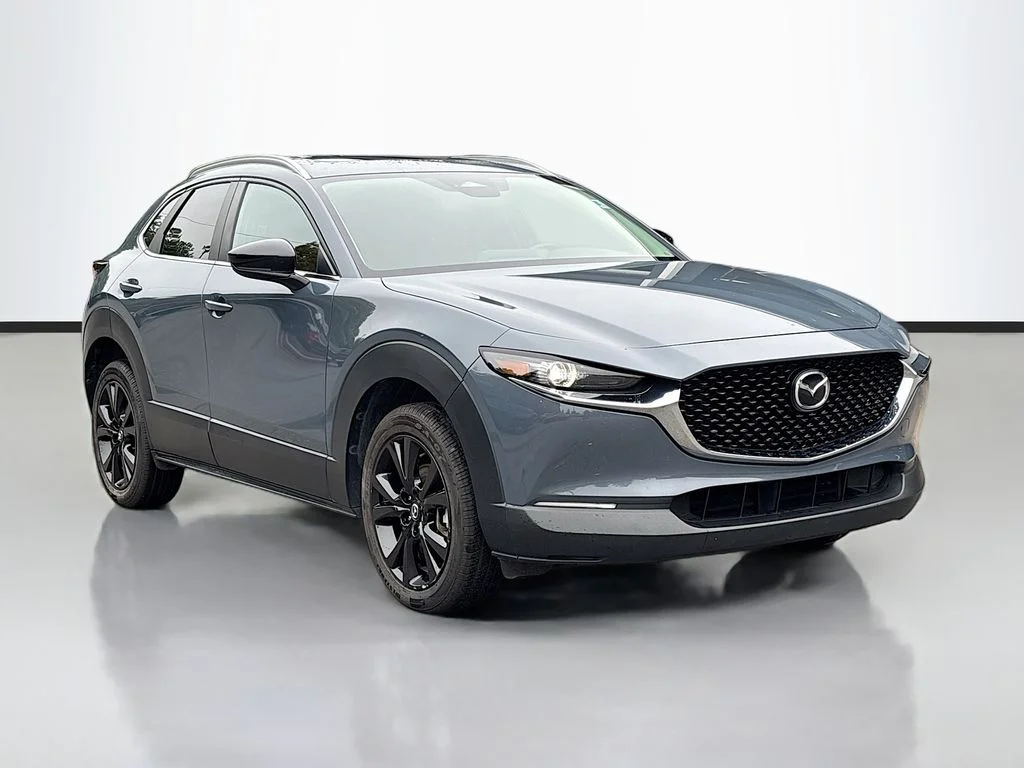 Certified Used 2025 Gray Metallic Mazda 2.5 S Carbon Edition image 1