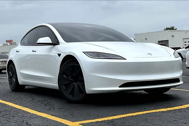 Used 2025 Tesla Model 3 Long Range with VIN 5YJ3E1EB8SF967703 for sale in Council Bluffs, IA