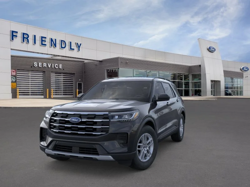 New 2026 Agate Black Metallic Ford Active image 2