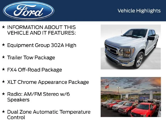 Used 2021 White Ford XLT image 5