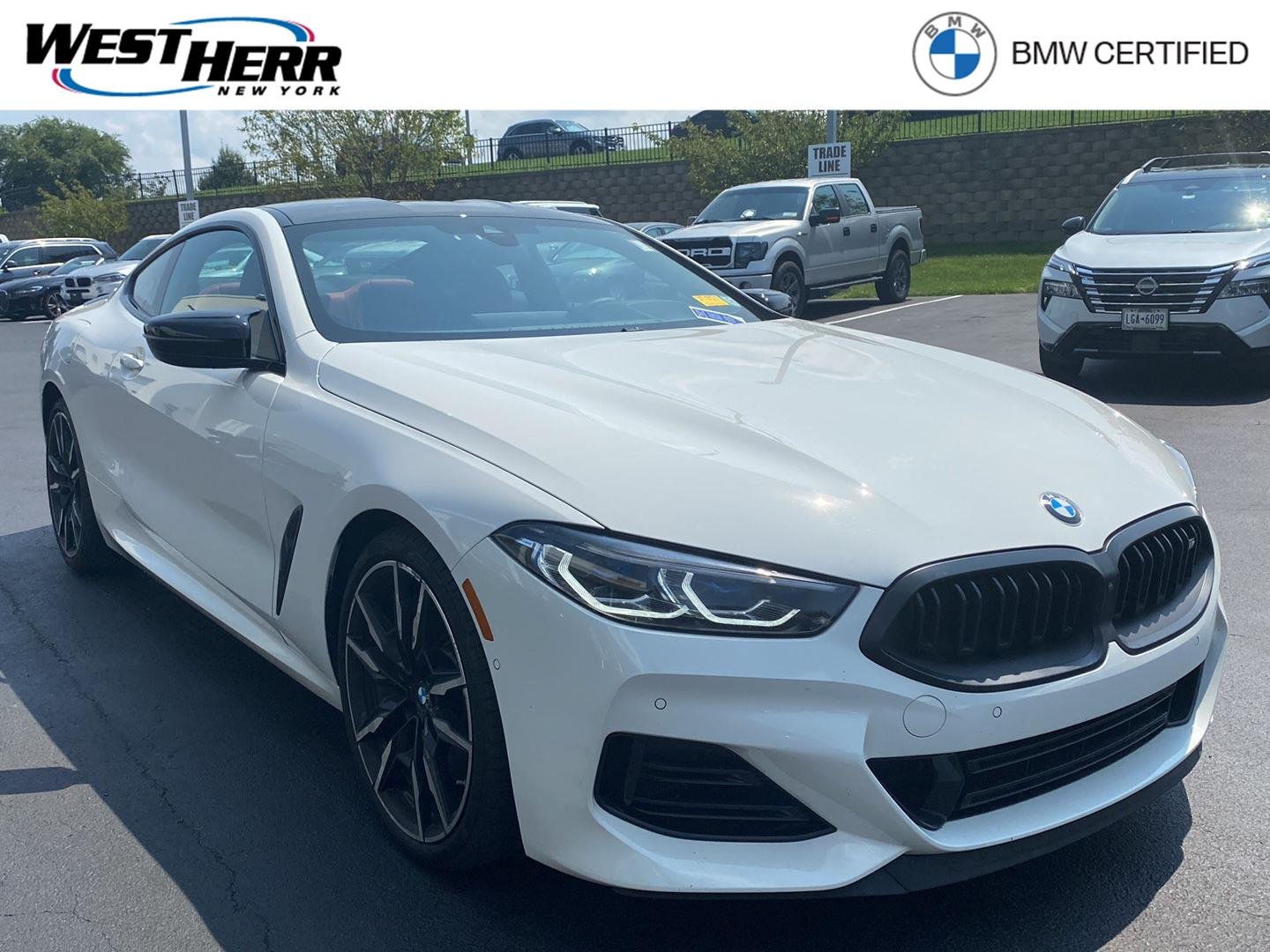 Certified Used 2025 Alpine White BMW M850i xDrive image 1