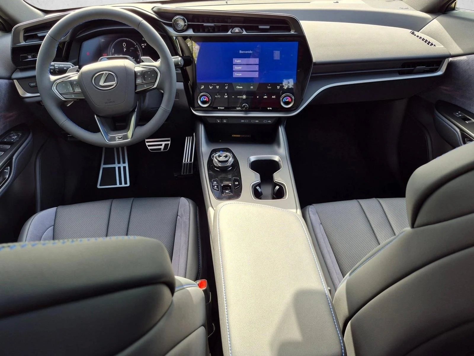 New 2026 Cloudburst Gray Lexus  550e F SPORT AWD image 22