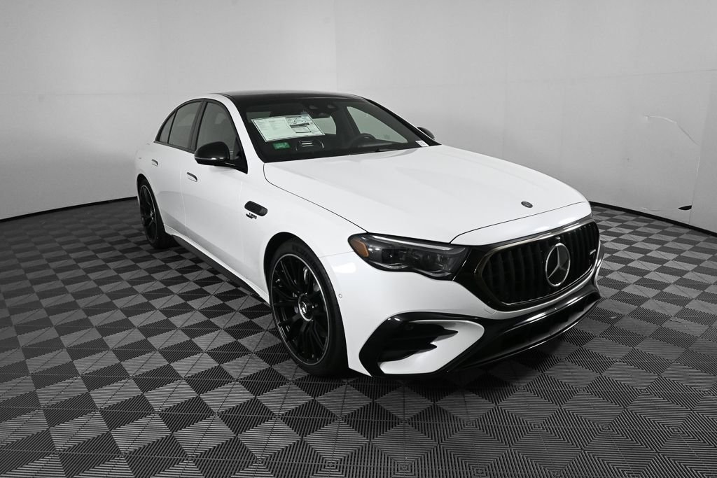 New 2026 MANUFAKTUR Moonlight White Metallic Mercedes-Benz AMG® E 53 E 4MATIC+ Sedan image 23