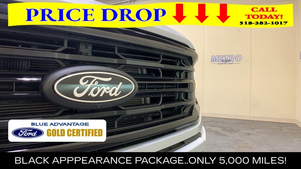 Certified Used 2025 White Metallic Ford XLT image 48
