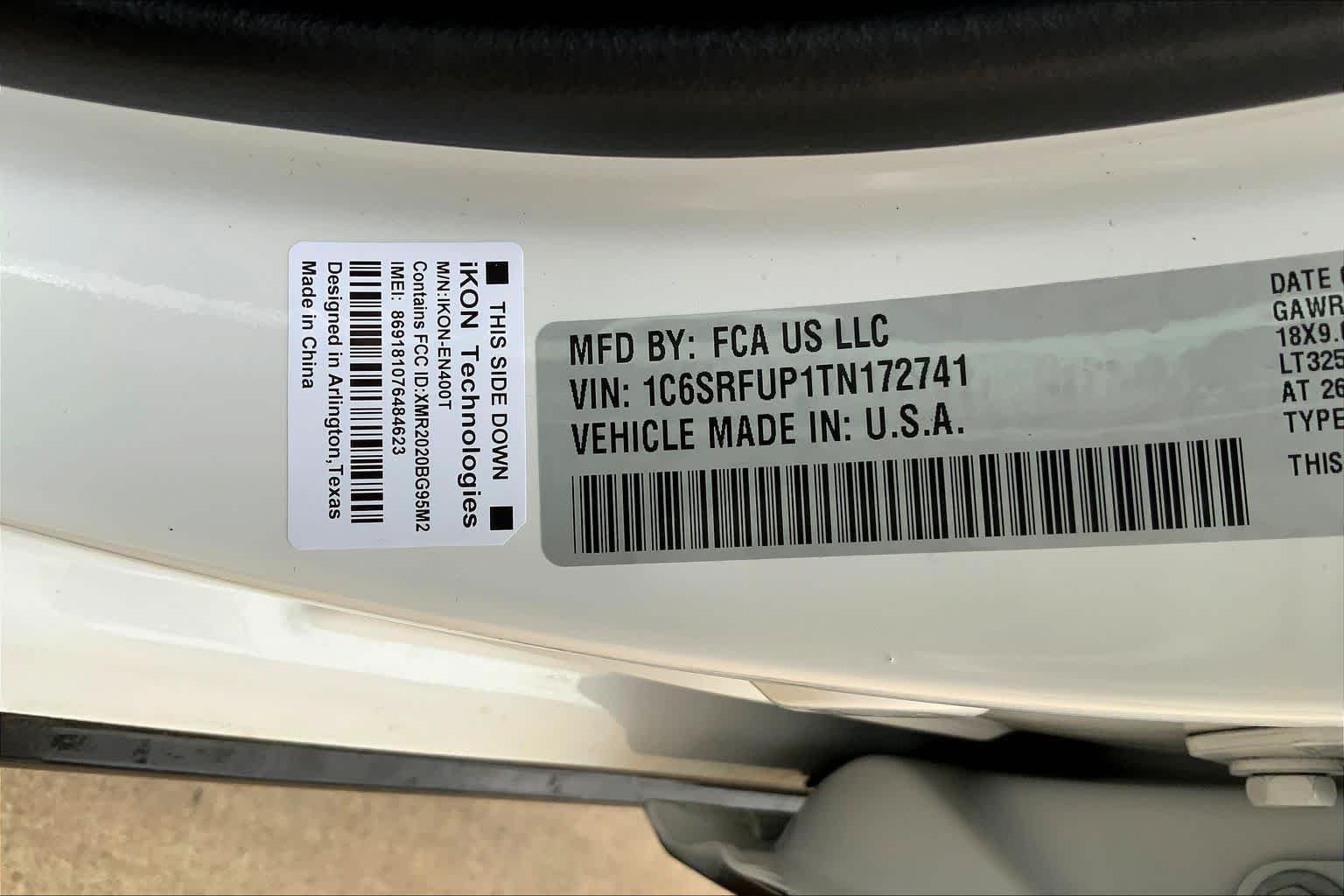 New 2026 Bright White Clear-Coat Exterior Paint RAM RHO image 19
