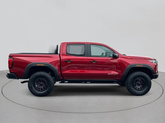 Used 2025 Volcanic Red Tintcoat GMC AT4 image 4