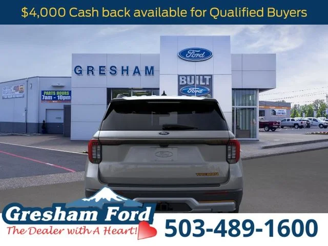 New 2026 Carbonized Gray Metallic Ford Tremor image 5