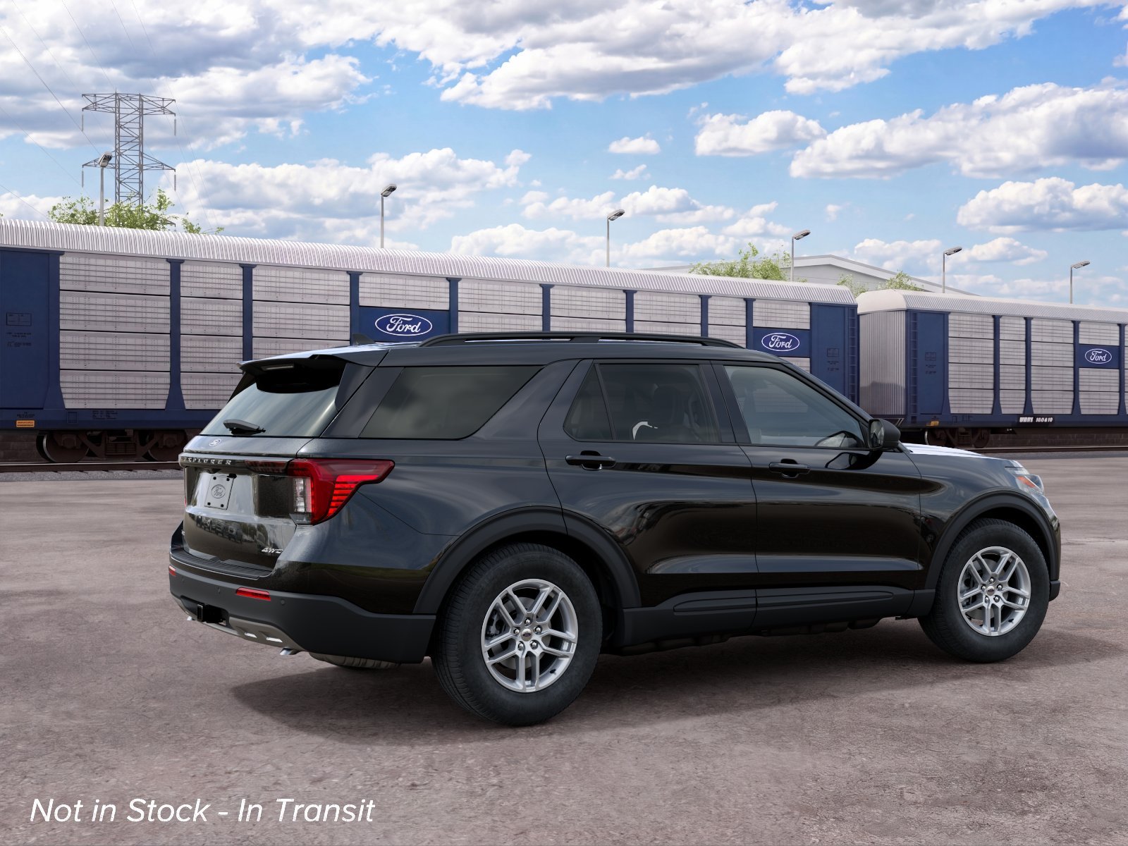 New 2027 Agate Black Metallic Ford Active image 6