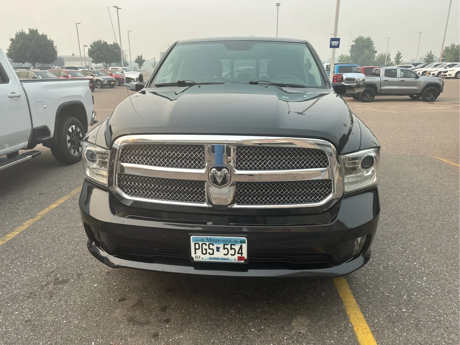 Used 2015 RAM Ram 1500 Pickup Laramie Limited with VIN 1C6RR7PT8FS539928 for sale in Cambridge, MN