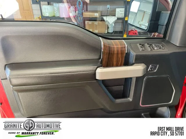 Used 2017 Red Ford Lariat image 11