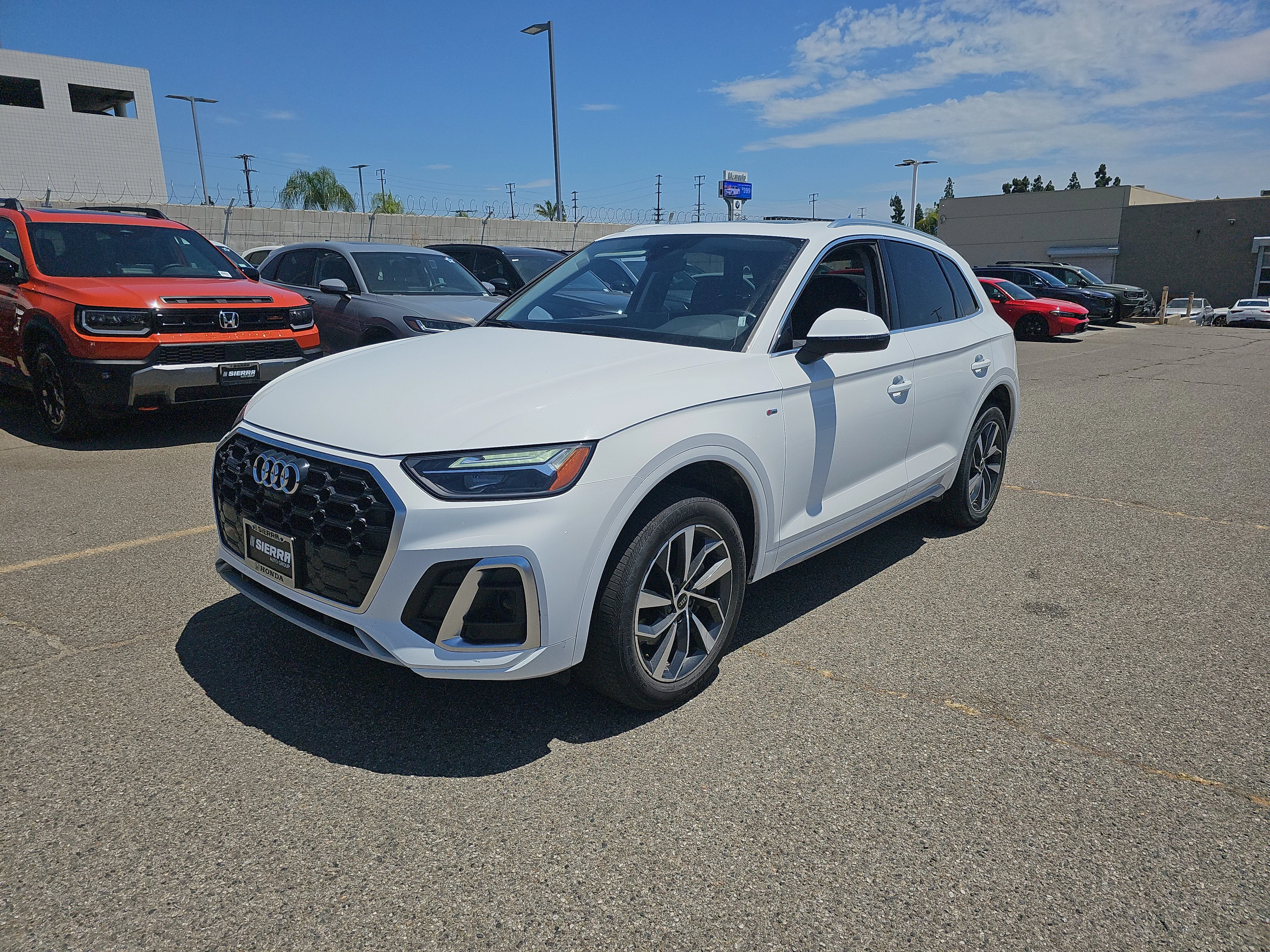 Used 2024 White Audi S line Premium Plus image 8