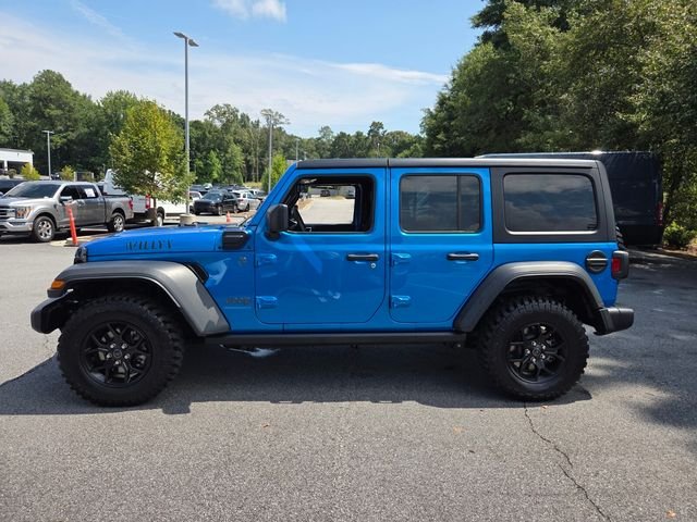 Used 2023 Blue Jeep Willys 4xe image 4