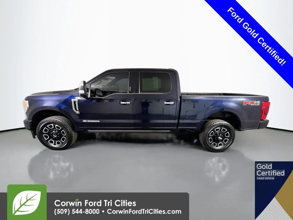 Certified Used 2021 Antimatter Blue Metallic Ford Platinum image 6