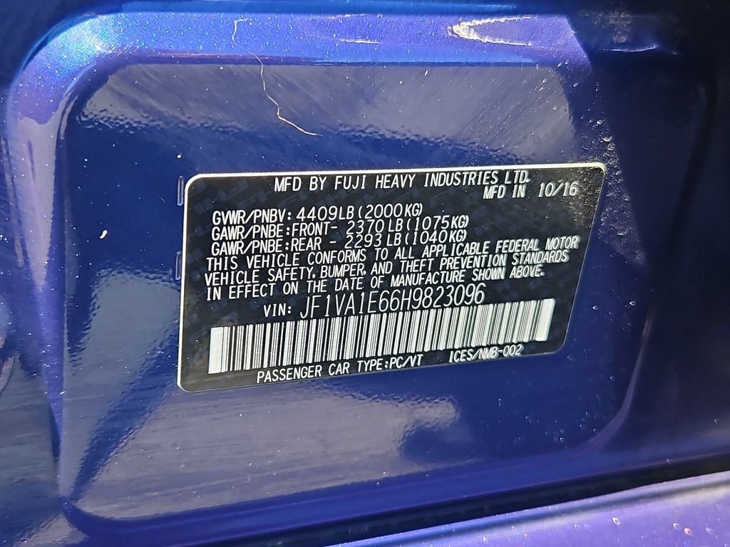Used 2017 WR Blue Pearl Subaru Premium image 32