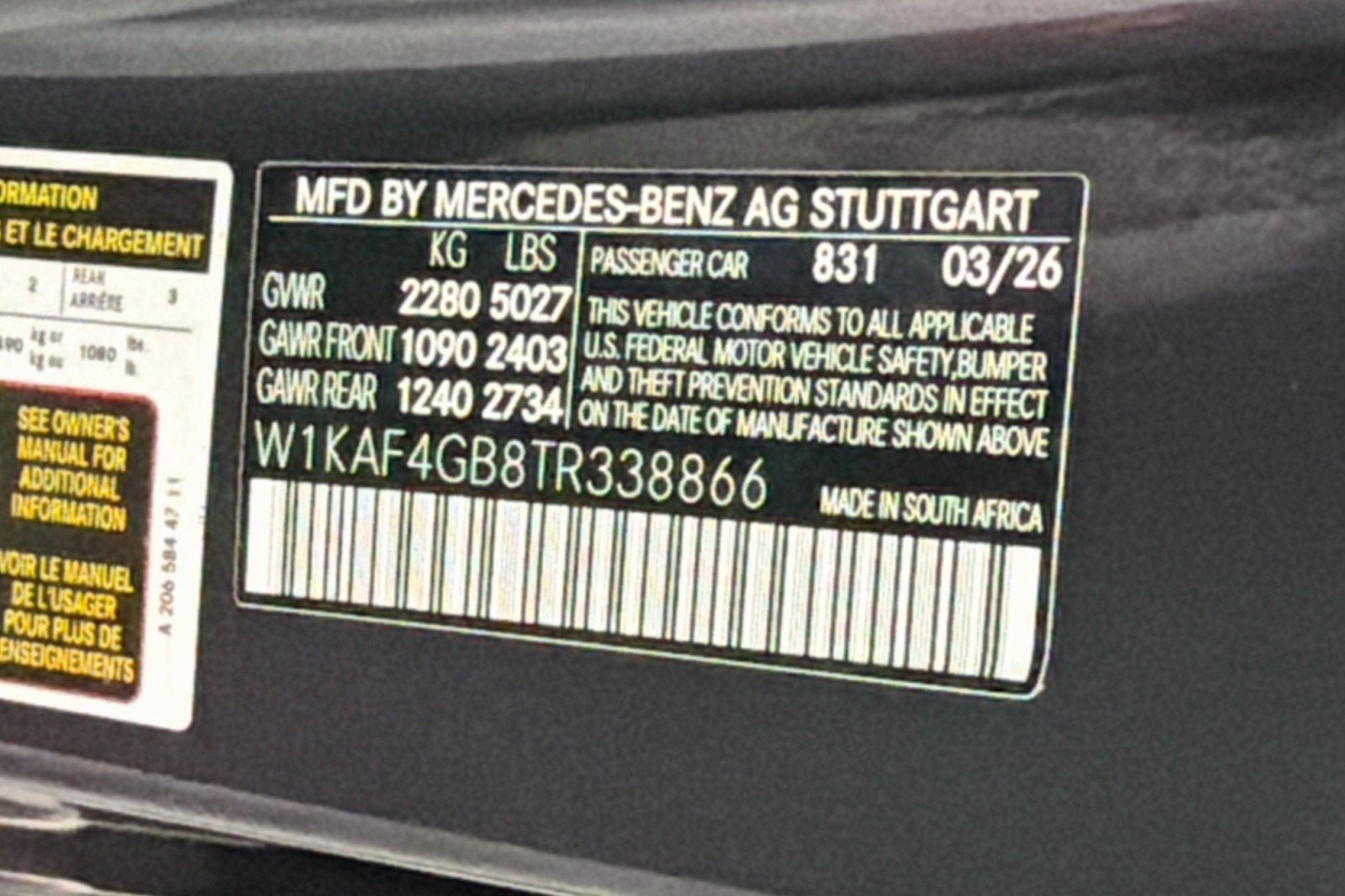 New 2026 Graphite Grey Metallic Mercedes-Benz C 300 Sedan image 24