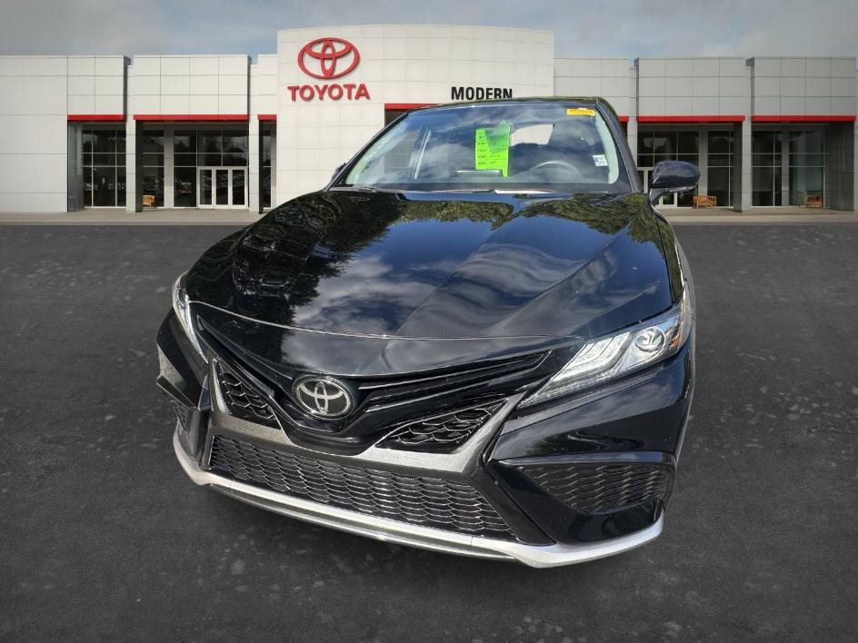 Used 2023 Midnight Black Metallic Toyota XSE image 3