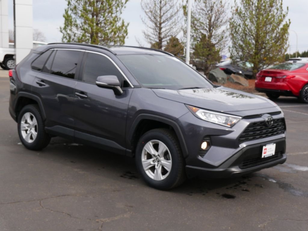 Certified 2019 Toyota RAV4 XLE with VIN JTMP1RFV5KD505904 for sale in Minneapolis, Minnesota