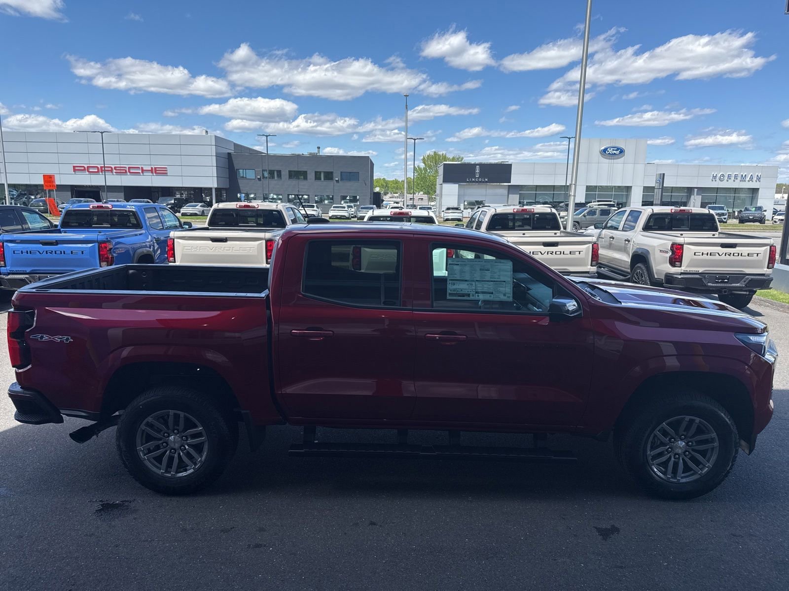 New 2026 Radiant Red Tintcoat Chevrolet LT with Convenience Package - Spray-On Bedliner image 5