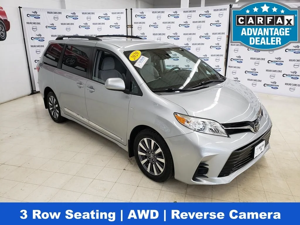 Used 2020 Celestial Silver Metallic Toyota LE image 1