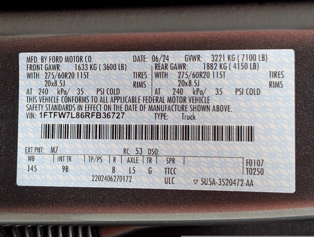 Certified Used 2024 Carbonized Gray Metallic Ford Platinum image 35
