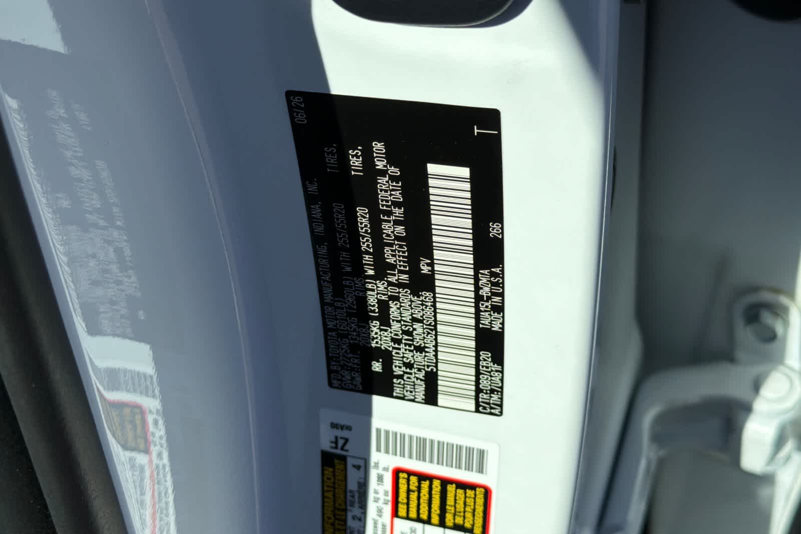 New 2026 Wind Chill Pearl Lexus  350 PREMIUM AWD image 34