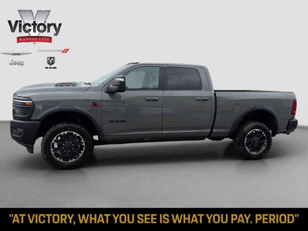 New 2026 Ceramic Gray Clear-Coat Exterior Paint RAM Rebel image 4