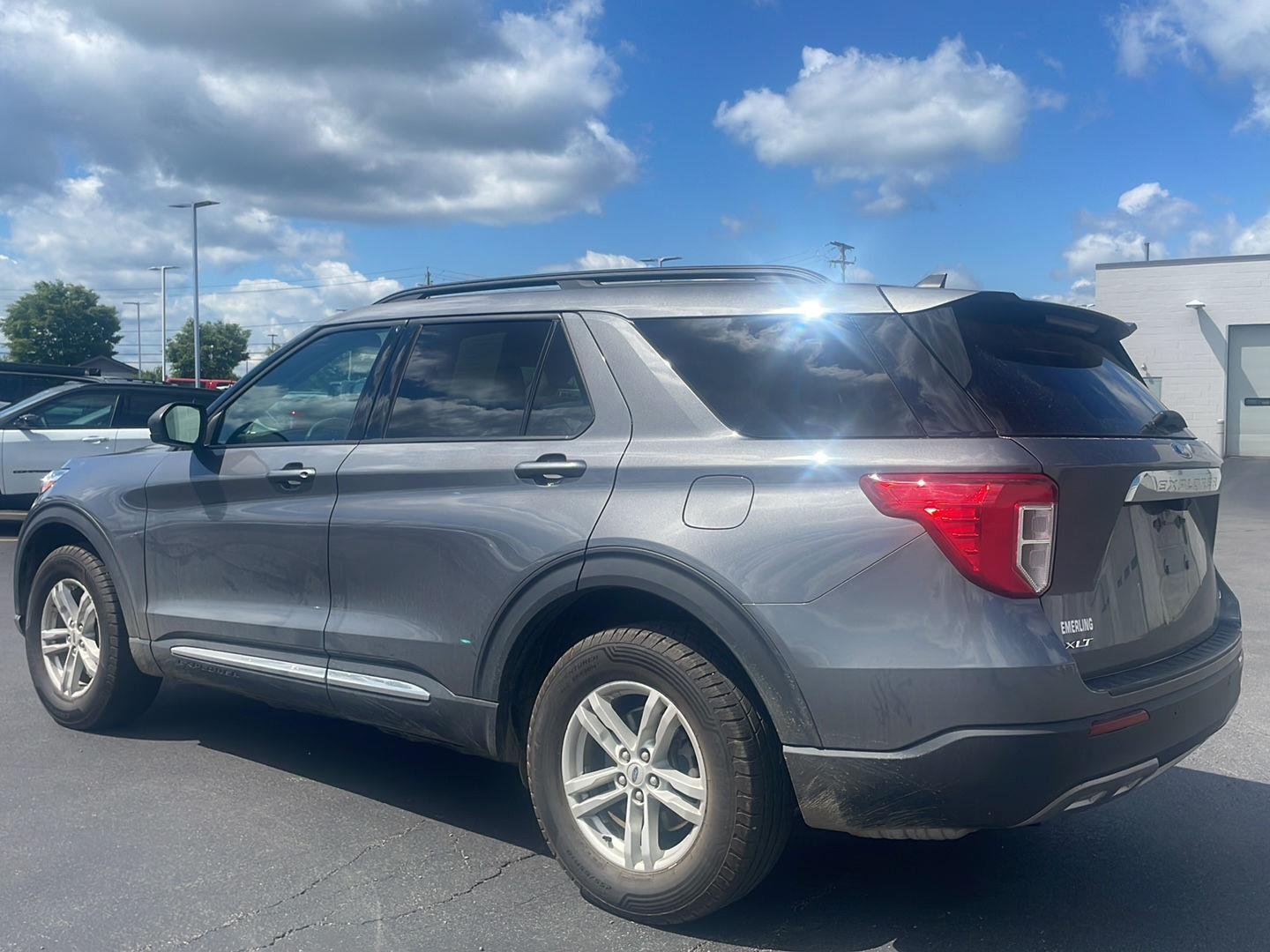 Used 2021 Carbonized Gray Ford XLT image 9
