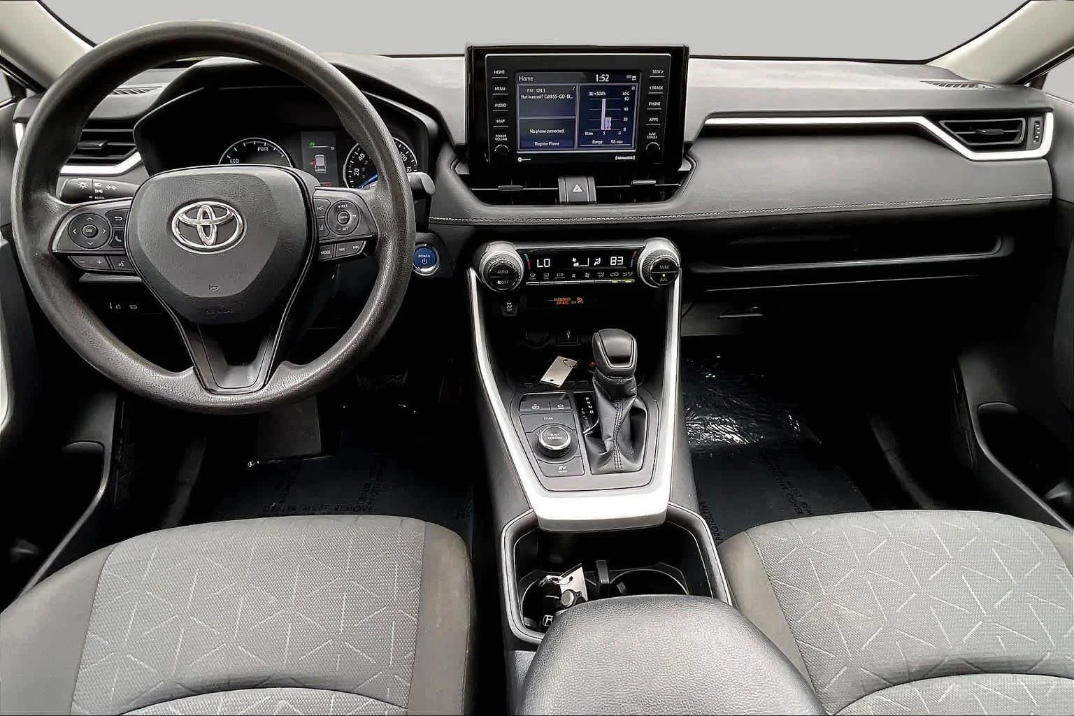 Used 2022 Silver Sky Metallic Toyota Hybrid XLE image 16