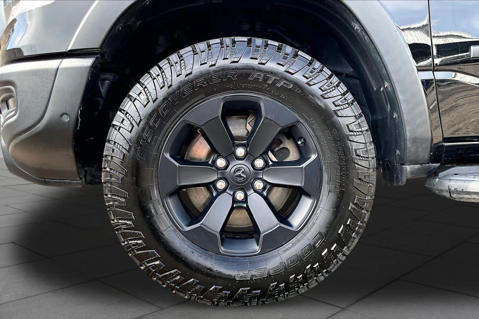 Used 2021 Diamond Black Crystal Pearlcoat Ram Rebel image 13