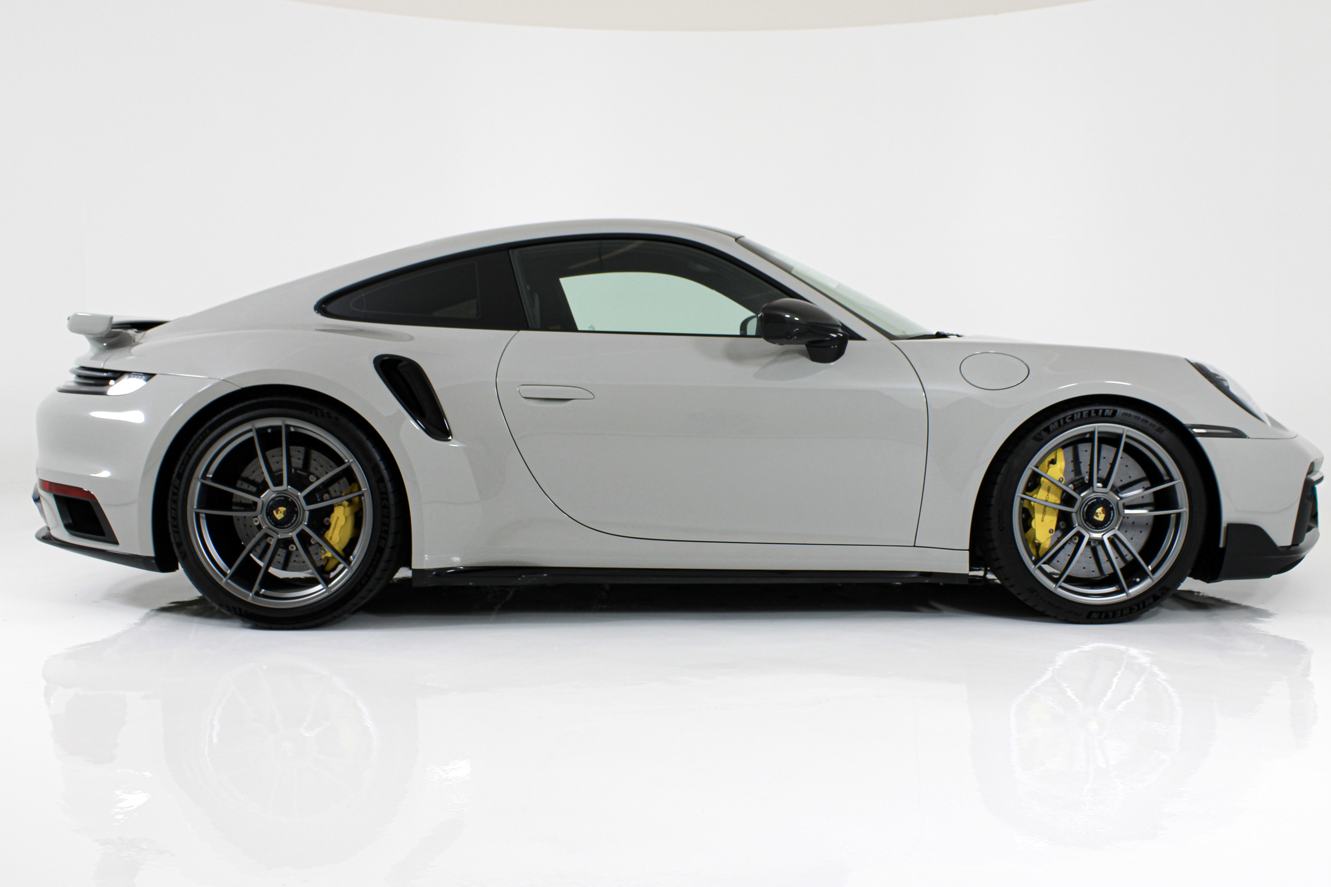 Used 2022 Chalk Porsche Turbo S Coupe image 6