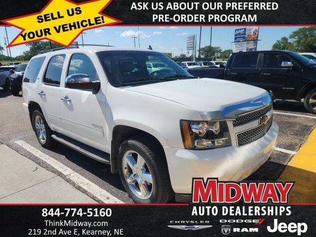 Used 2013 Chevrolet Tahoe LTZ with VIN 1GNSKCE04DR366551 for sale in Kearney, NE