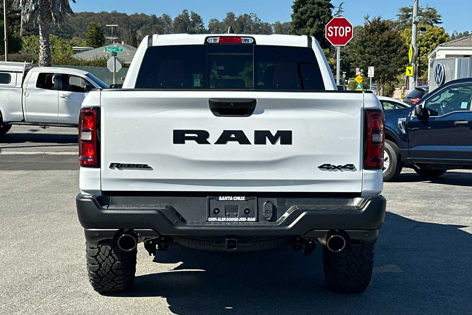 New 2026 Bright White Clear-Coat Exterior Paint RAM REBEL image 5