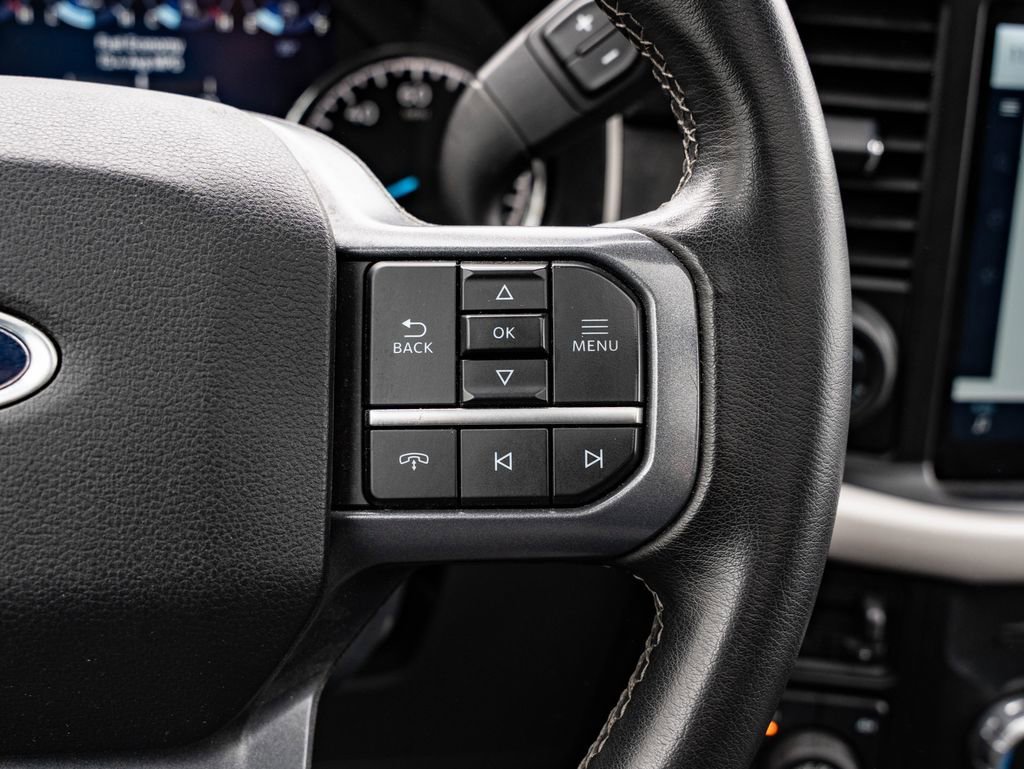 Used 2023 Antimatter Blue Metallic Ford XLT image 29