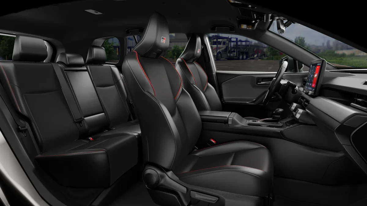 New 2026 Supersonic Red with Midnight Black Metallic roof Toyota GR SPORT image 20